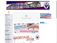 Tablet Screenshot of colegioprovidencia.com.br